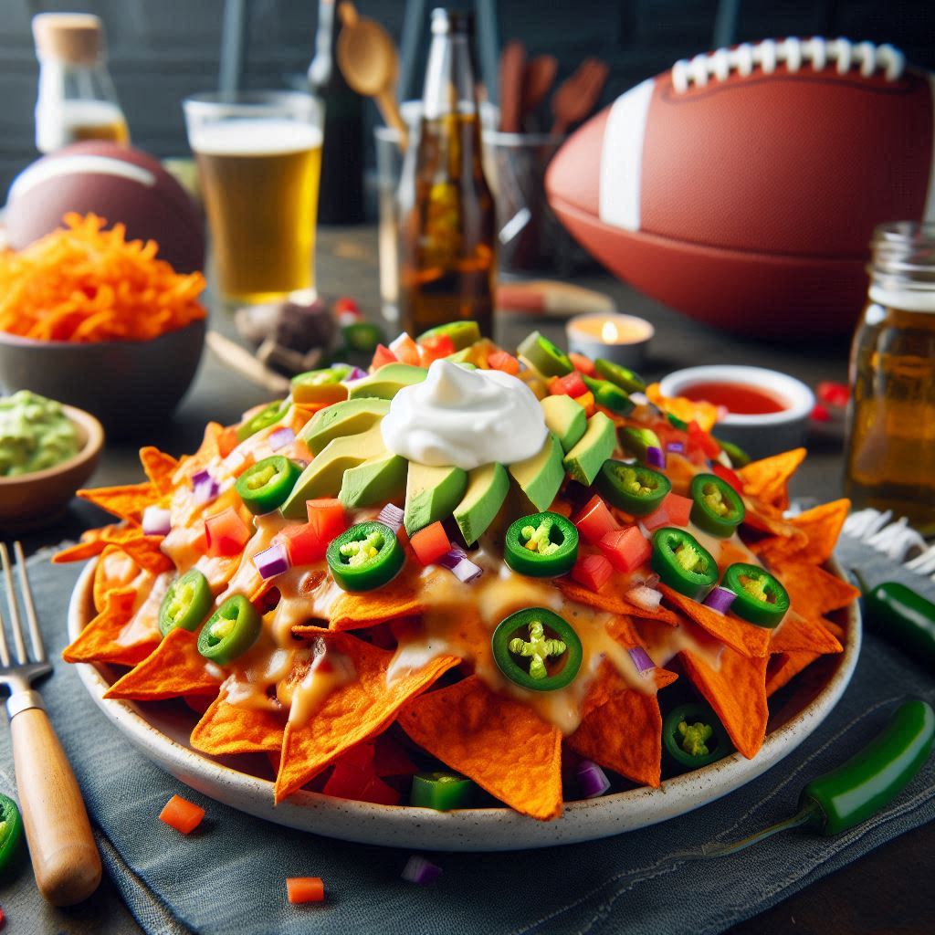 Loaded Sweet Potato Nachos