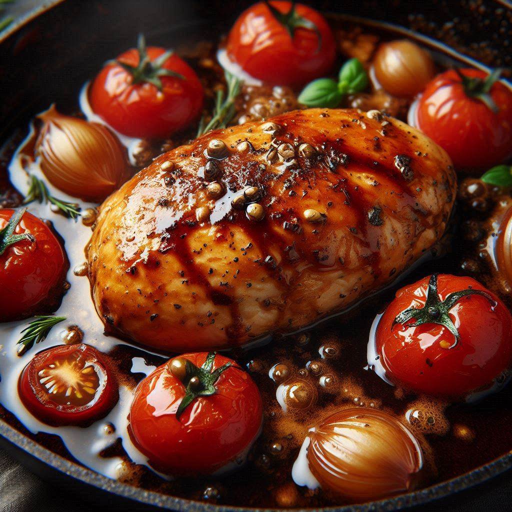 Italian Balsamic Chicken with Cherry Tomatoes – A Simple Yet Luxurious Dish 7 image 12 Italian Balsamic Chicken with Cherry Tomatoes – A Simple Yet Luxurious Dish