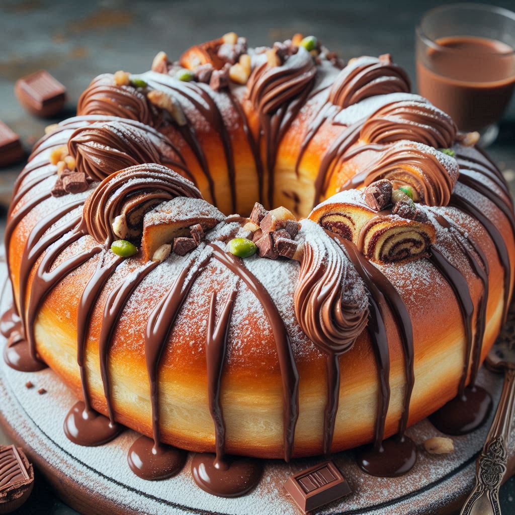 15 Best King Cake Recipes You Must Try! 9 Nutella Swirl King Cake