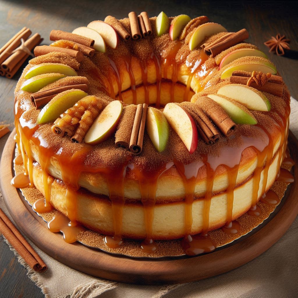 15 Best King Cake Recipes You Must Try! 12 Apple Cinnamon King Cake