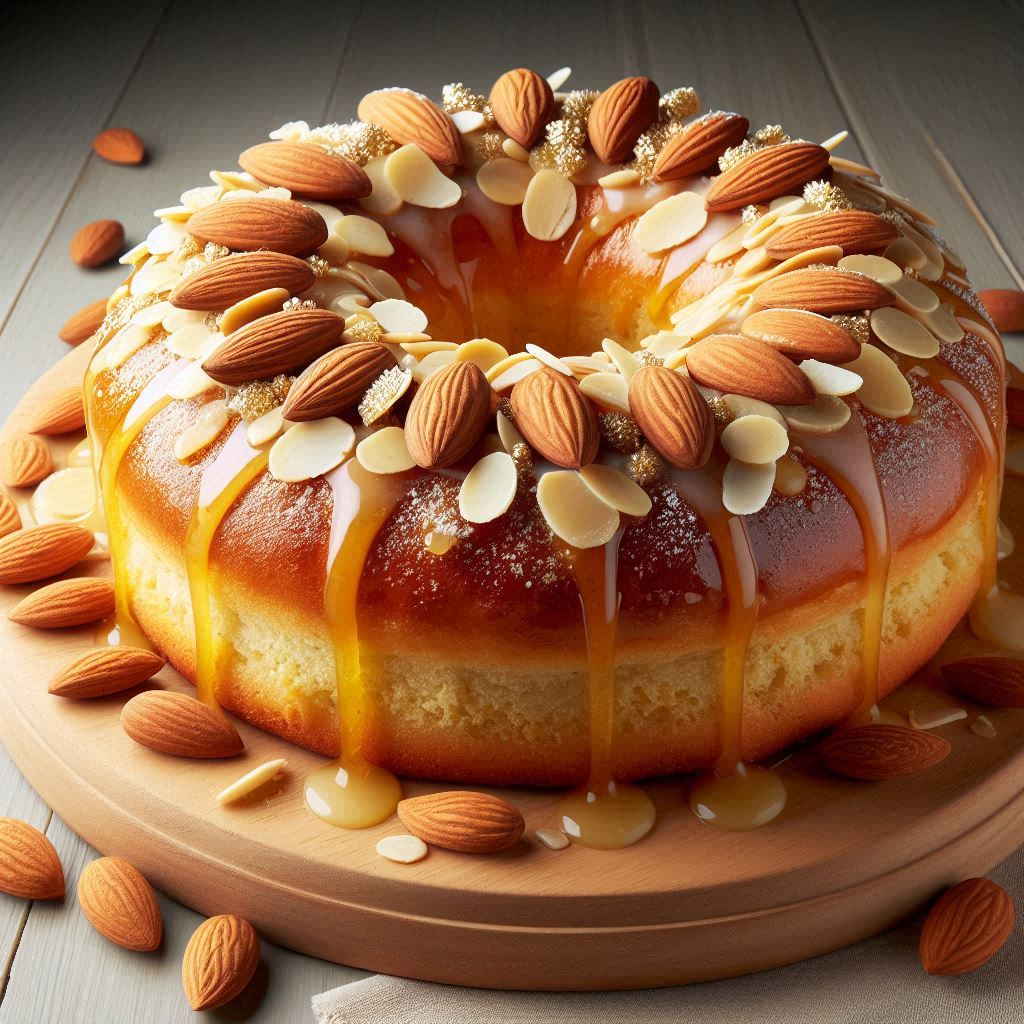 15 Best King Cake Recipes You Must Try! 14 Almond & Honey King Cake