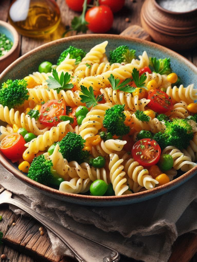 Creamy Pasta Salad Recipe with Alfredo Sauce (Copy) (Copy)