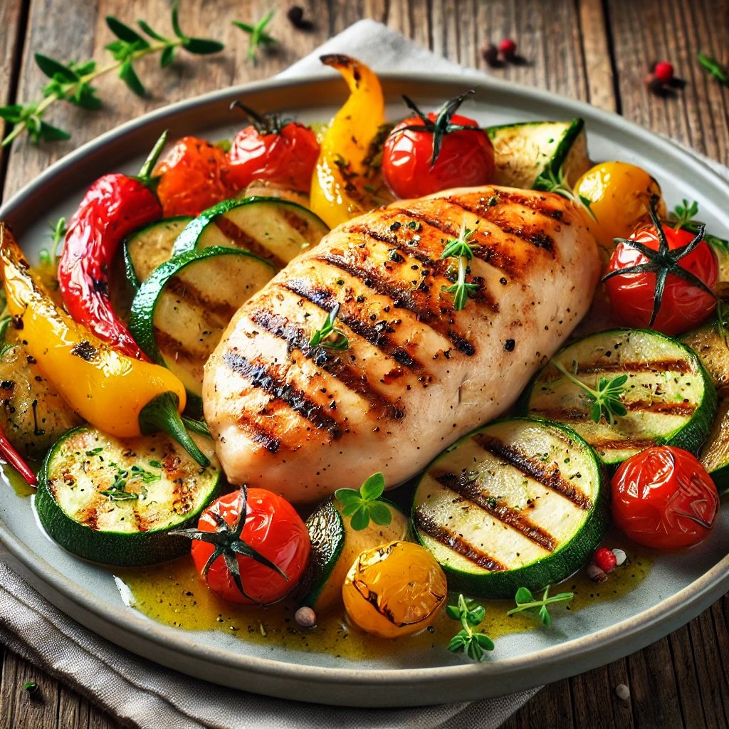 15 Friday Night Dinner Recipes for Family 15 Grilled Chicken with Veggies
