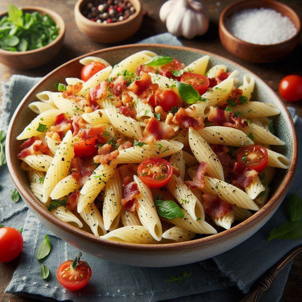 Creamy Bacon Pasta Salad Recipe with Ranch Dressing 8 Chill, Serve, and Enjoy