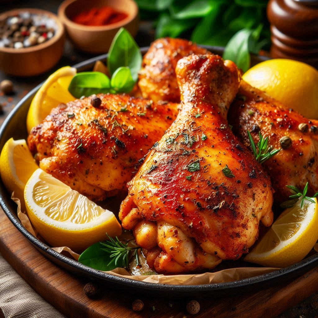 23 Irresistible Chicken Thigh Recipes You Must Try (Healthy, Easy, and Flavorful!) 5 Baked Crispy Chicken Thighs with Paprika and Lemon