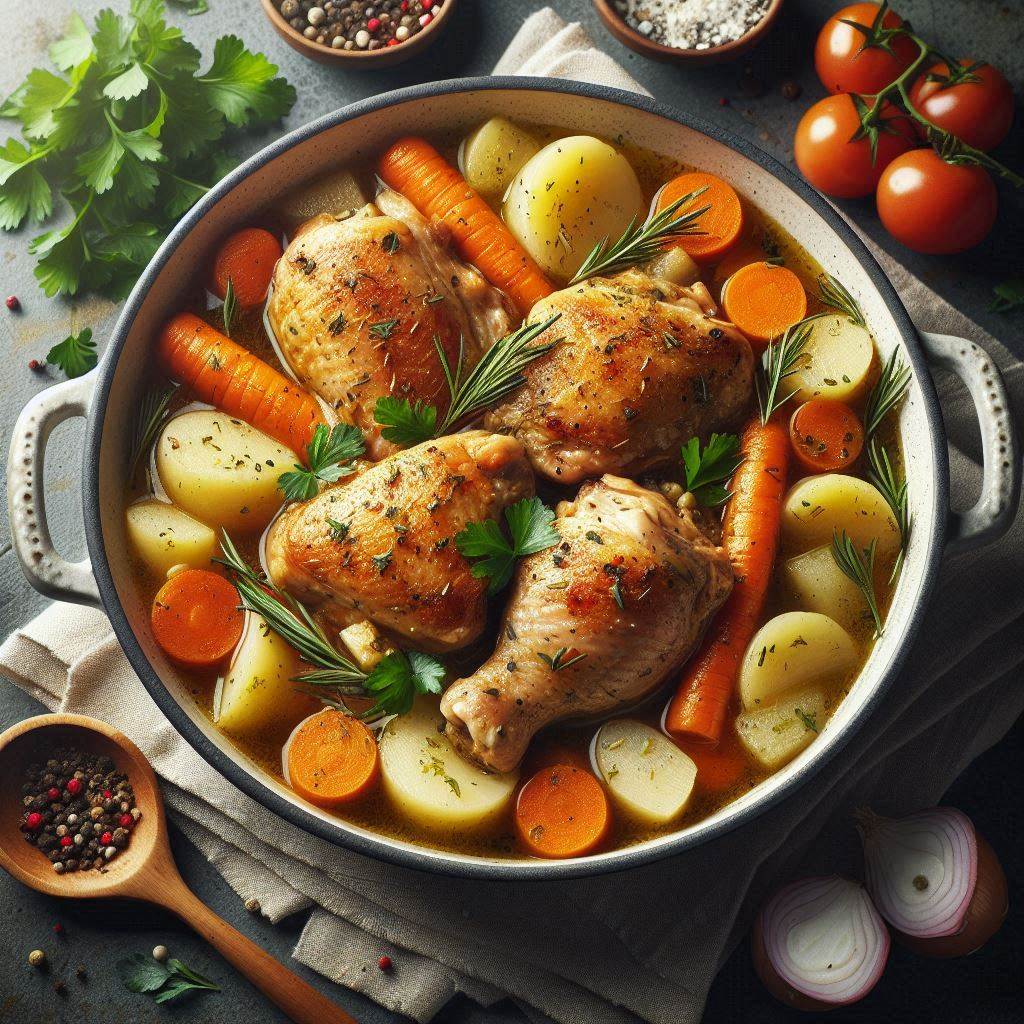 23 Irresistible Chicken Thigh Recipes You Must Try (Healthy, Easy, and Flavorful!) 9 Instant Pot Chicken Thighs with Potatoes and Carrots
