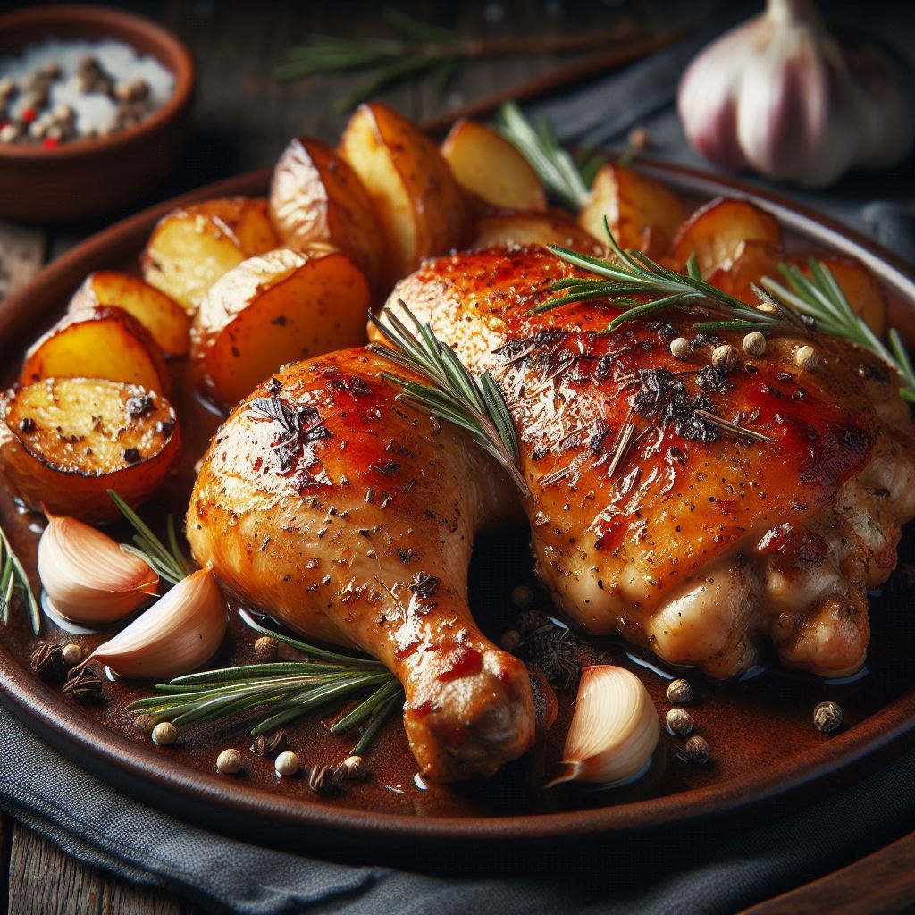 23 Irresistible Chicken Thigh Recipes You Must Try (Healthy, Easy, and Flavorful!) 11 Bone-In Chicken Thighs with Rosemary and Garlic