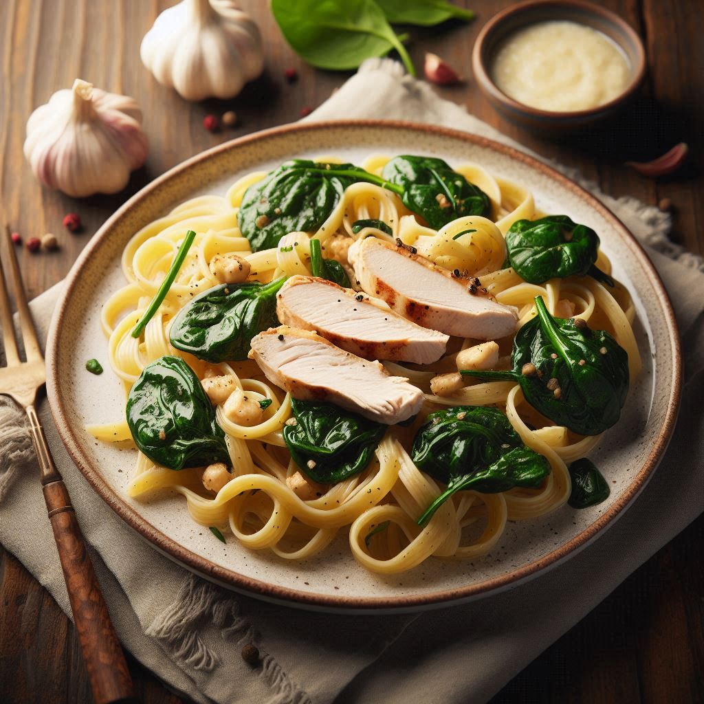 24 Easy Chicken Pasta Recipes for a Cozy Dinner Night" 14 Chicken Spinach Pasta Recipes Easy