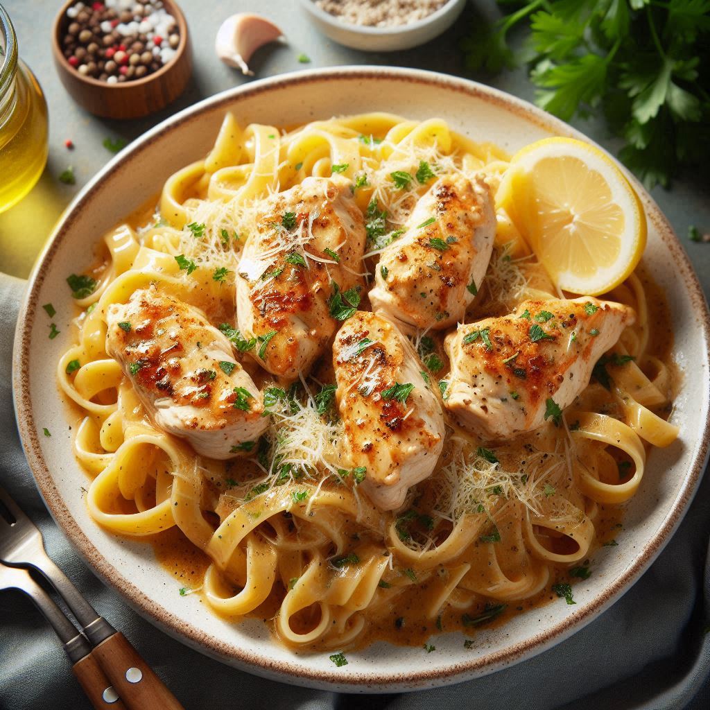24 Easy Chicken Pasta Recipes for a Cozy Dinner Night" 19 Garlic Butter Chicken Pasta Recipes Easy