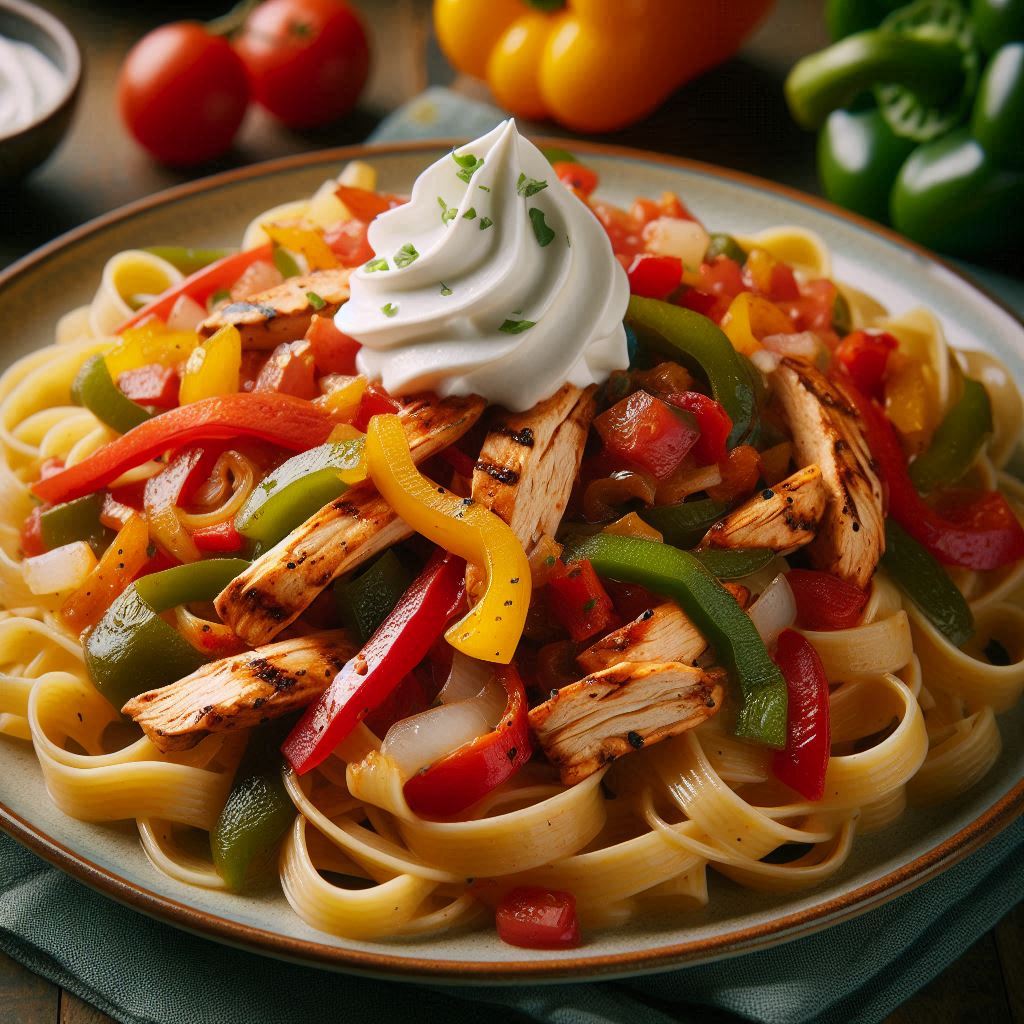 24 Easy Chicken Pasta Recipes for a Cozy Dinner Night" 20 Chicken Fajita Pasta Recipes Easy