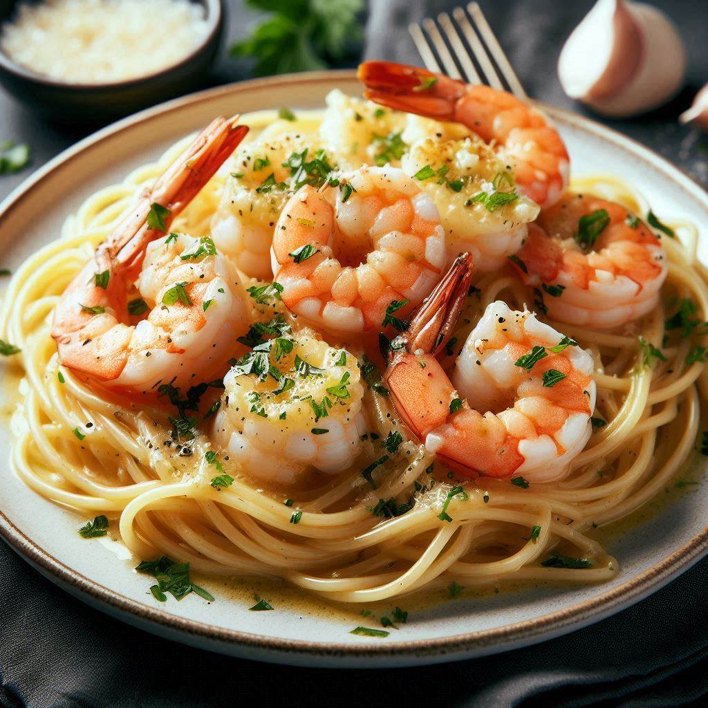 22 Irresistible Shrimp Recipes for Dinner You’ll Want to Try Tonight" 8 Shrimp Scampi