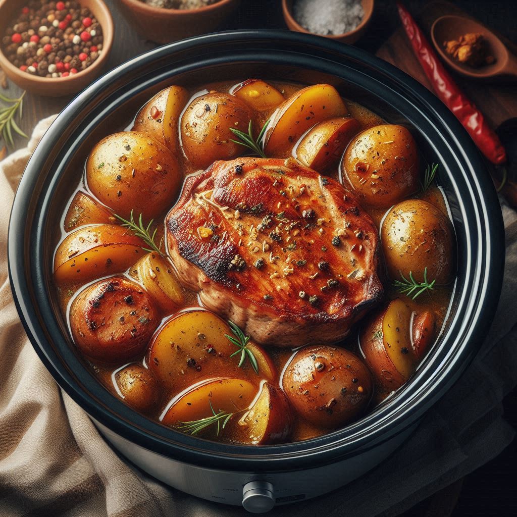 21 Irresistible Pork Chop Recipes for Your Crockpot That Will Change Your Dinner Game 4 Pork Chop Recipes Crockpot Slow Cooker with Potatoes