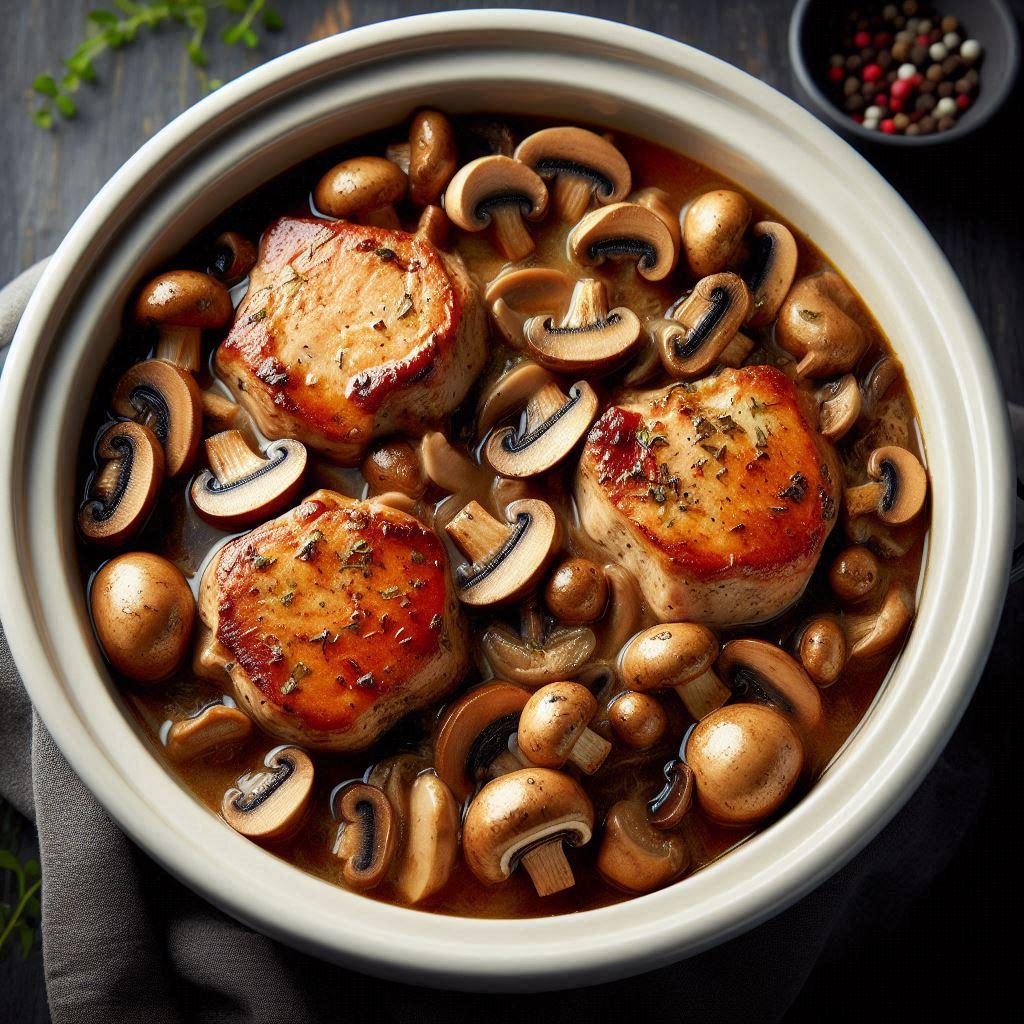 21 Irresistible Pork Chop Recipes for Your Crockpot That Will Change Your Dinner Game 16 Pork Chop Recipes Crockpot with Mushrooms