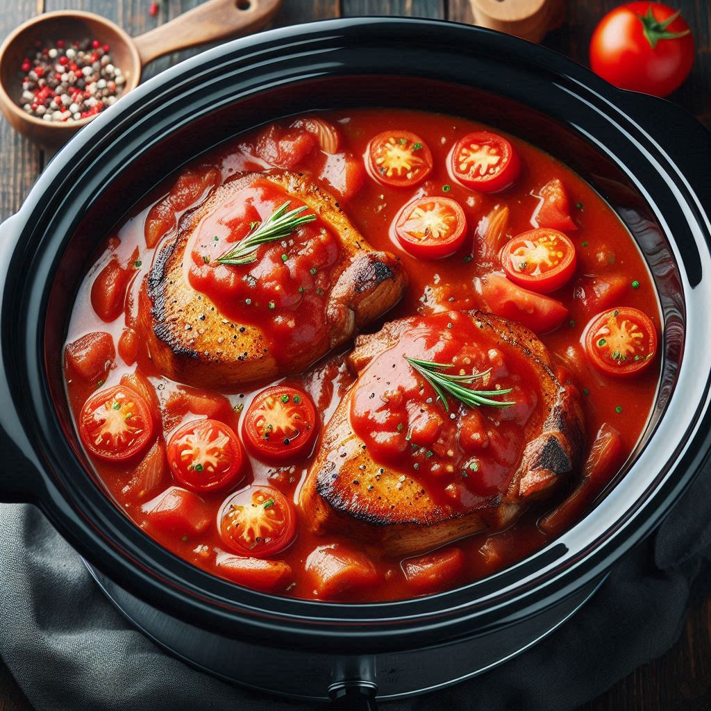 21 Irresistible Pork Chop Recipes for Your Crockpot That Will Change Your Dinner Game 19 Pork Chop Recipes Crockpot with Tomato Sauce