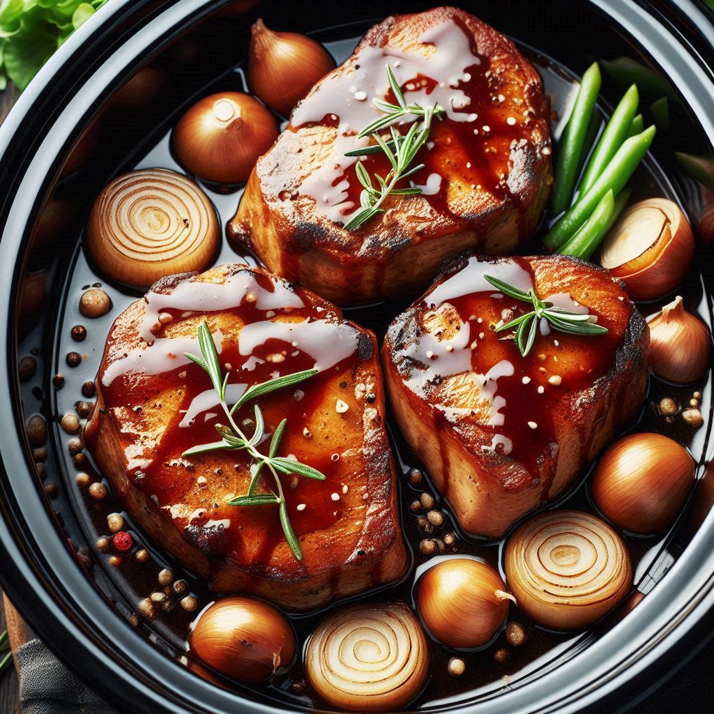 21 Irresistible Pork Chop Recipes for Your Crockpot That Will Change Your Dinner Game 22 Pork Chop Recipes Crockpot with Balsamic Vinegar