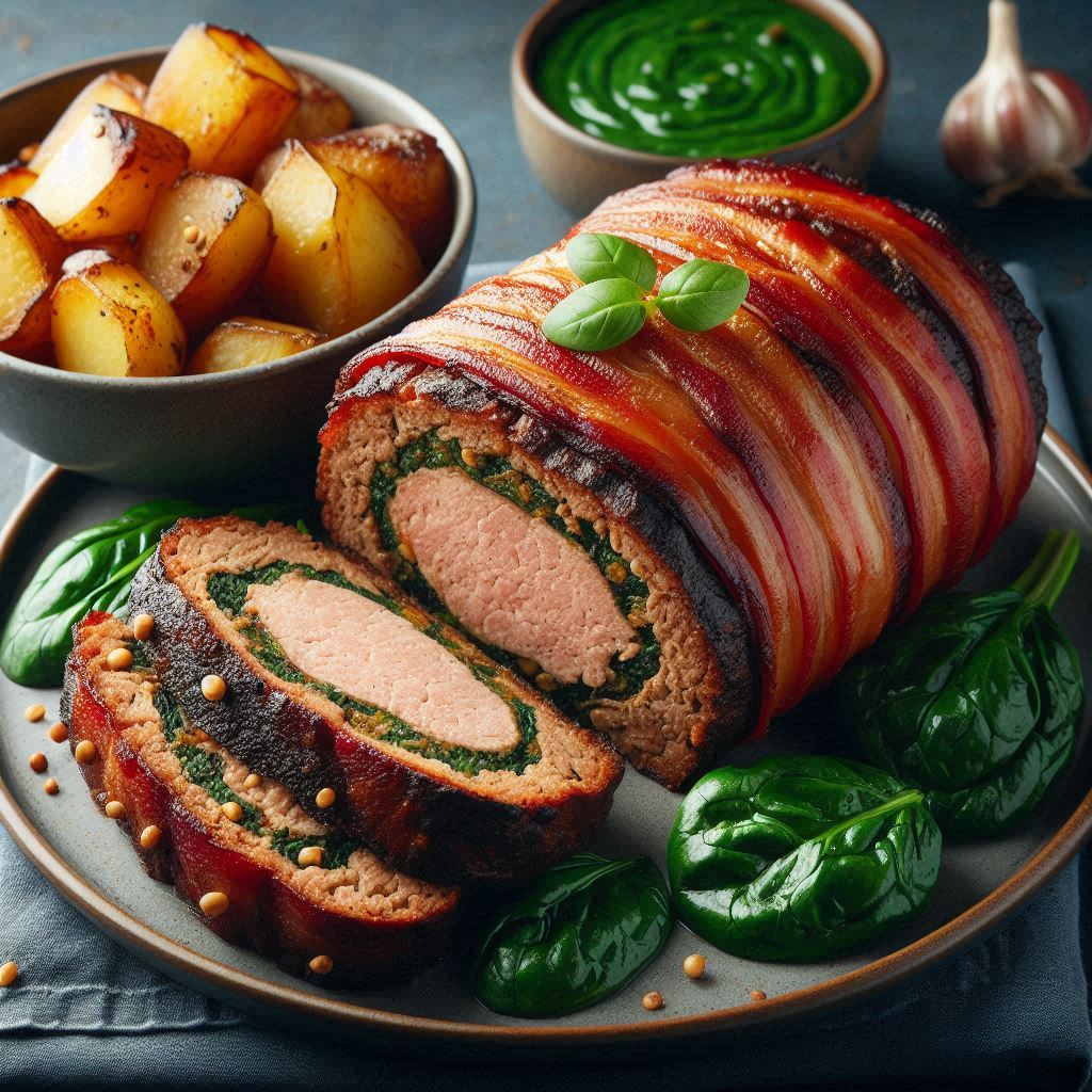 24 Delicious & Easy Meatloaf Recipes: Quick, Classic, and Flavorful Dinners You’ll Love 17 Meatloaf Recipe with Bacon