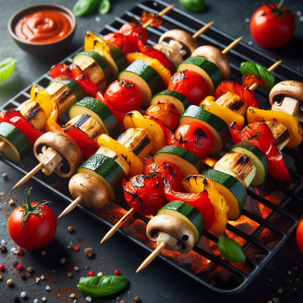 10 Summer Dinner Ideas for Family That Are Easy, Fun, and Delicious 6 Grilled Veggie Skewers
