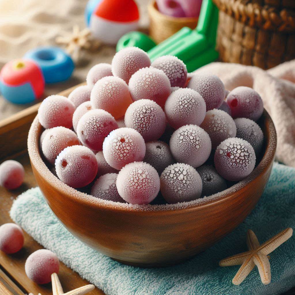 12 Beach Snack Ideas for Families This Summer 11 Frozen Grapes