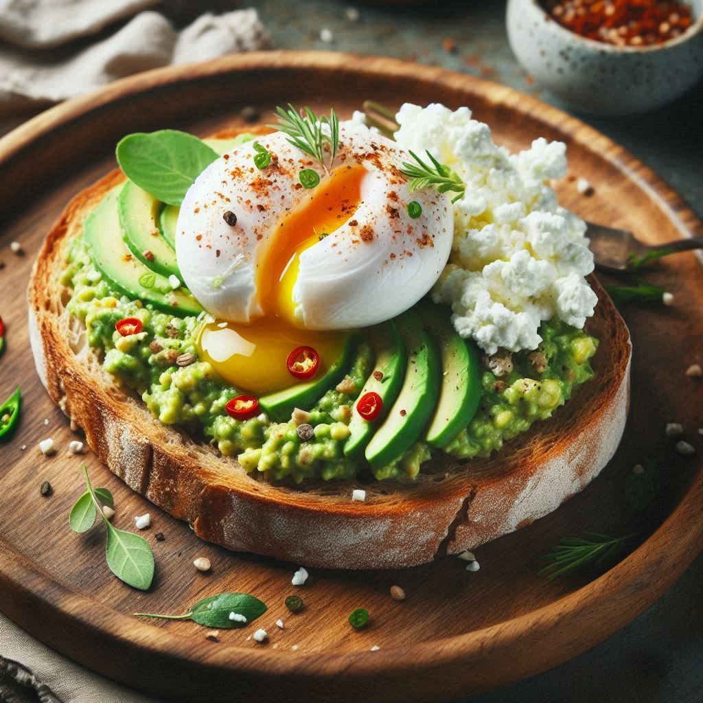 10 Healthy High-Protein Breakfast Recipes to Start Your Day Right 7 Avocado Toast with Egg and Cottage Cheese