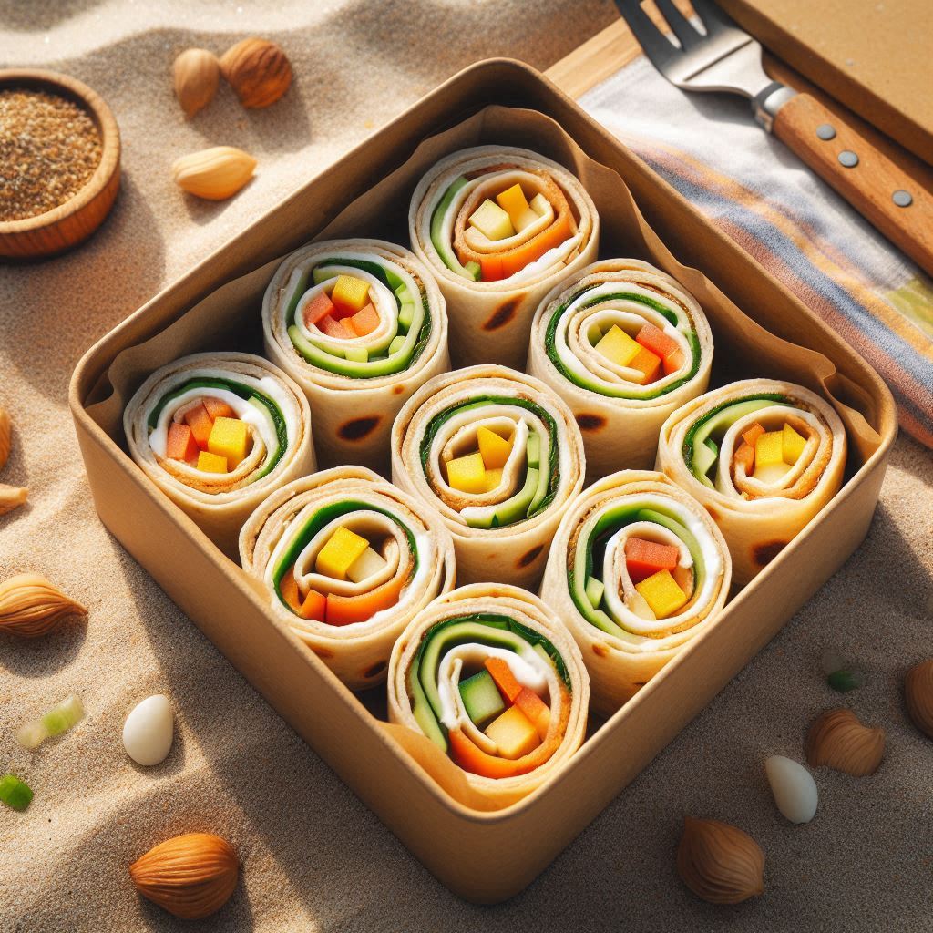 12 Beach Snack Ideas for Families This Summer 12 Mini Wraps