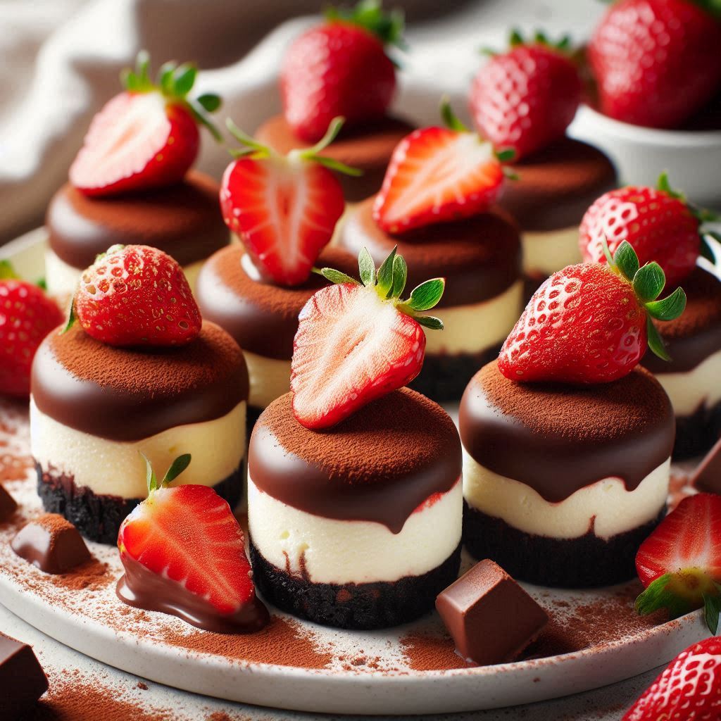 15 Irresistible Fresh Strawberry Dessert Recipes to Sweeten Your Summer 17 Chocolate-Dipped Strawberry Cheesecake Bites