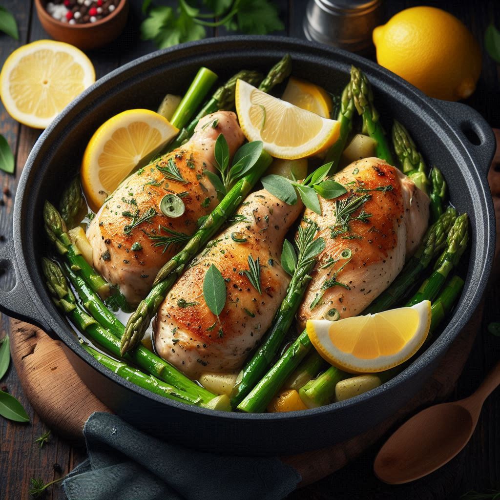 10 Quick & Delicious One-Pot Meals You Can Make in Just 20 Minutes 9 One-Pot Lemon Chicken and Asparagus