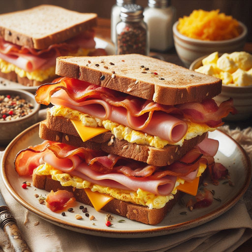 10 Healthy High-Protein Breakfast Recipes to Start Your Day Right 11 Turkey Bacon and Egg Sandwich