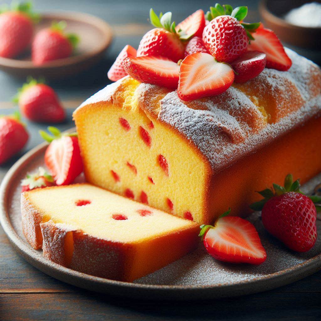 15 Irresistible Fresh Strawberry Dessert Recipes to Sweeten Your Summer 11 Fresh Strawberry Pound Cake