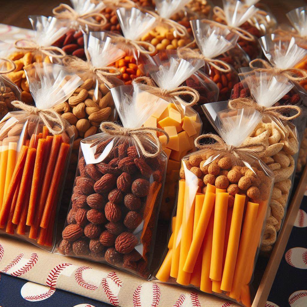 17 Delicious Baseball Snack Ideas You Need for Your Team: Game Day, Parties & More! 4 Protein-Packed Snack Bags