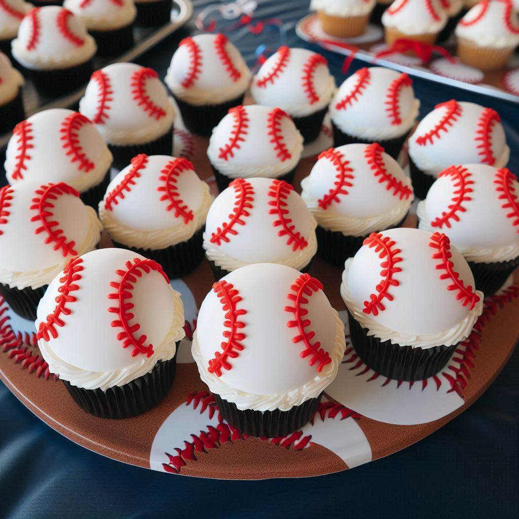 17 Delicious Baseball Snack Ideas You Need for Your Team: Game Day, Parties & More! 6 Baseball-Themed Cupcakes