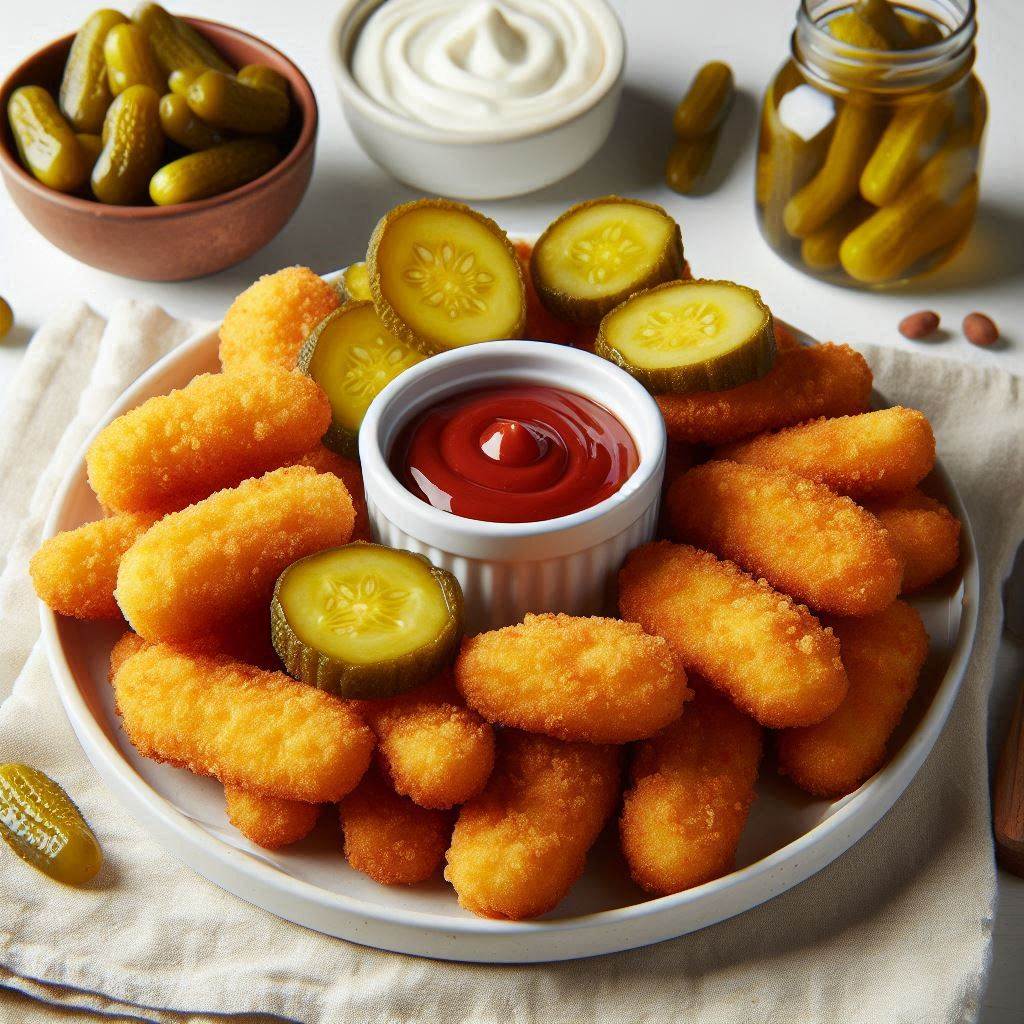 21 Irresistible Fried Pickles Ideas That Will Make Your Taste Buds Dance 5 Fried Pickles in Air Fryer