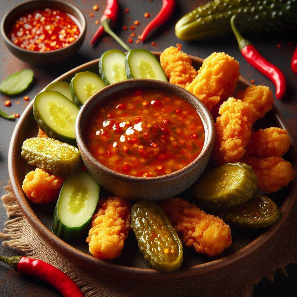21 Irresistible Fried Pickles Ideas That Will Make Your Taste Buds Dance 9 Fried Pickles with Spicy Dipping Sauce