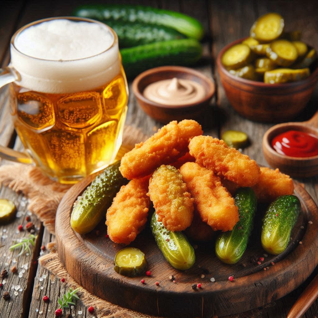 21 Irresistible Fried Pickles Ideas That Will Make Your Taste Buds Dance 12 Fried Pickles with Beer Batter