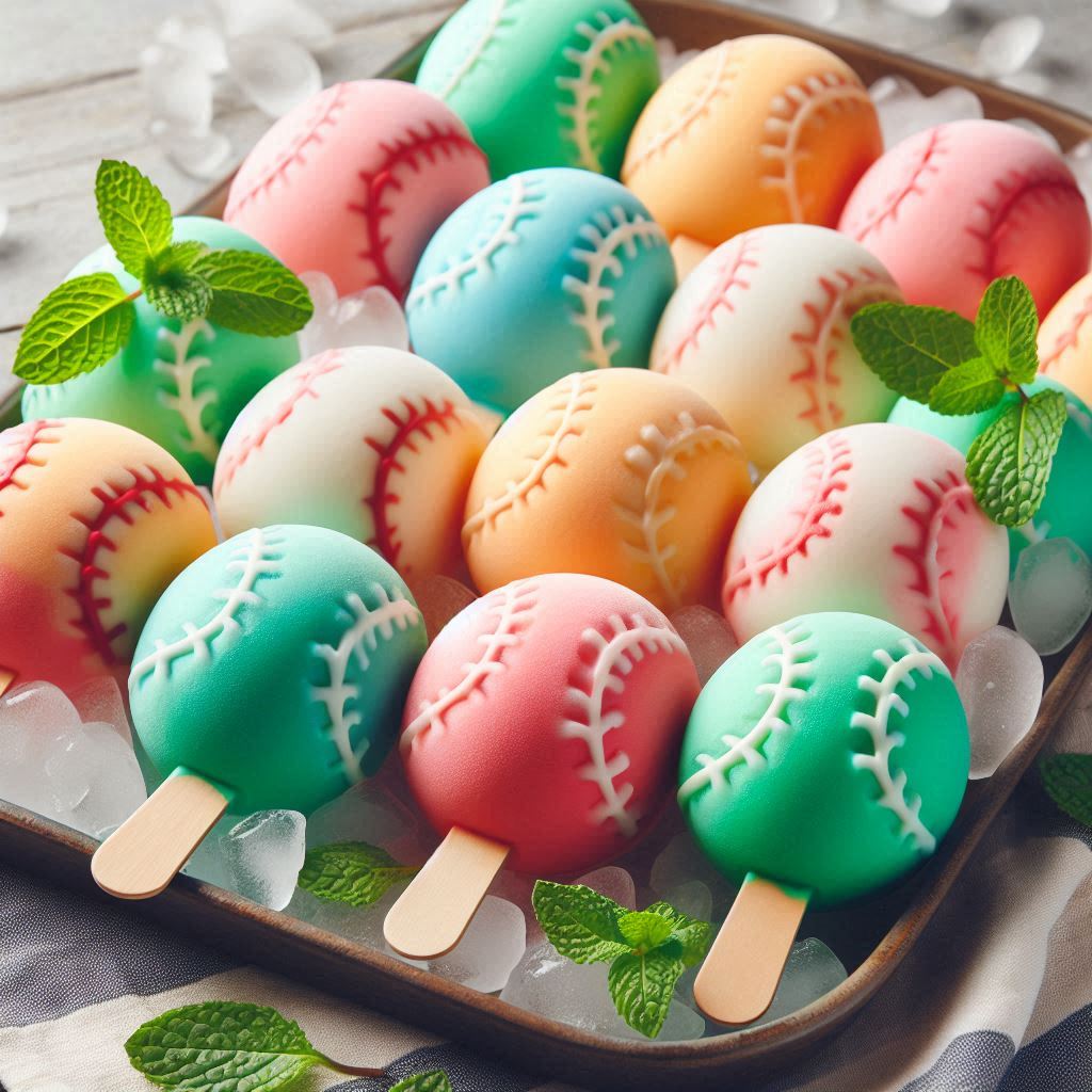 17 Delicious Baseball Snack Ideas You Need for Your Team: Game Day, Parties & More! 10 Frozen Yogurt Pops