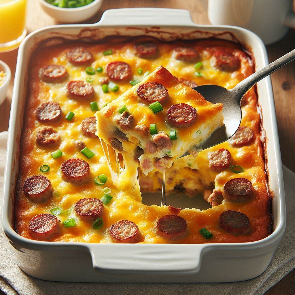 image 83 Hearty Sausage and Egg Breakfast Casserole recipe